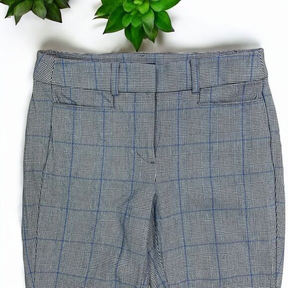 LOFT High Waist Skinny Pants in Glen Plaid - Picture 7 of 11